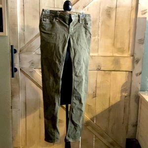 Rock Revival Evergreen colored skinny jeans